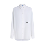 KARL LAGERFELD JEANS Bluza  Oxford bela