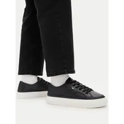 Superge Tommy Hilfiger Platform Vulc Piping Ltr FW0FW09393 Črna