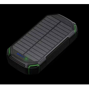 BOT Solarna napajalna banka SP3 1 panel 30000mAh, zelena
