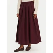 Weekend Max Mara Trapezno krilo Curvato 2615101051 Bordo rdeča Regular Fit
