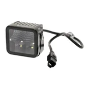 Kramp LA10608 kvadratna LED delovna svetilka 40 W 4800 lm 12/24 V brez bleščanja difuzna nemška vtičnica