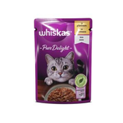 WHISKAS Vlažna hrana za macke Pure delighit piletina 85g