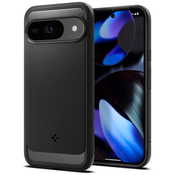Spigen Rugged Armor, matte black - Google Pixel 9 Pro/Pixel 9 (ACS07685)