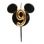Dekora Rojstnodnevna sveča 9 - Mickey Mouse