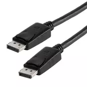 VIVANCO kabel DisplayPort crn 1,8m 45492 VIVANCO CC M 18-N DisplayPort moški/ DisplayPort moški