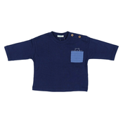 Benetton majica 3VR5A103E modra F 62