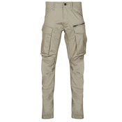 G-Star Raw  Hlače cargo ROVIC ZIP 3D REGULAR TAPERED  Siva