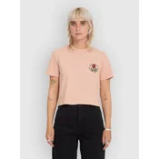 Volcom Dial Crop ženska majica misty rose
