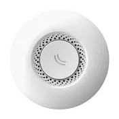 MikroTik  cAP with AR9533 650MHz CPU, 64MB RAM, 1xLAN, built-in 2.4Ghz 802.11b/g/n Dual Chain wireless with 2dBi integrated antenna, RouterOS L4, plastic case, PoE, PSU (RBcAP2nD)