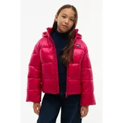 TOMMY HILFIGER Zimska jakna Heritage malina