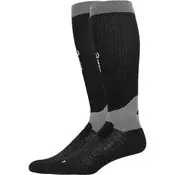 Asics PERFORMANCE RUN COMPRESSION SOCK, moške tekaške nogavice, črna 3013B344
