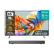 QLED TV HISENSE 65U6K UHD DVB-T2/S2 SMART + SOUNDBAR HS214