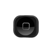 Visokokakovosten Home gumb s tesnili za iPhone 5 - črn