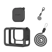 INF Črn silikonski zaščitni ovoj za GoPro Hero 13, izboljšana zaščita, (5000291774)