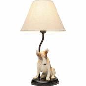 Meblo Trade Stolna Lampa Sitting Dog 26x26x46h cm