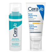 CeraVe Retinol protokol za ujednačen izgled kože lica