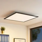 Lindby LED panel Nelios, 62 x 62 cm, CCT, črna, kovina - Kuhinja - Sodobni - črna, bela - Plastika