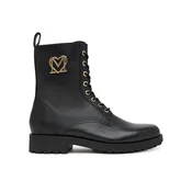 LOVE MOSCHINO Gležnjarji JA24254G0NIA0000 Črna