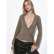 Busem Top Strickoberteile mokka