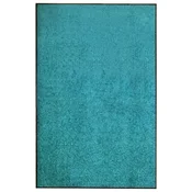 Vidaxl Pralni predpražnik cyan moder 120x180 cm