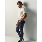 KOROSHI Kavbojke moder denim