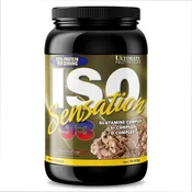 Ultimate Nutrition Whey Protein Iso Sensation 93, Cokolada, 910g