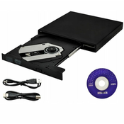 Izoksis Prenosni zunanji pogon CD-DVD zapisovalnik USB