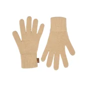 GOBI Cashmere Rokavice Essential Knit Cashmere Gloves bež
