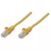 Intellinet kabl patch, Cat6 compatible, U/UTP, 0.5m, žuti 342339 ( 0537193 )