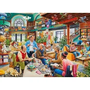 Ravensburger - Puzzle Knjižni klub Turn the Page - 1 000 kosov