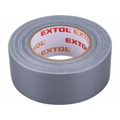 Extol Premium Lepilni trak Extol Premium 8856312 tekstilni/univerzalni, 50 mm x 50 m, debelina 0,18 mm, siv