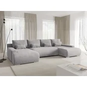 Kotna garnitura Franklin 202 (Ambience 17) Siva, Funkcija spanjeFunkcija spanje, PredalPredal, 350x172x85cm