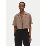 ACCESS FASHION Srajca 53-7043-405 Bež Loose Fit