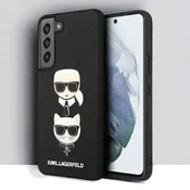 Infostyle Ovitek Karl Lagerfeld Saffiano - K&C za Samsung Galaxy S22 Plus (KLHCS22MSAKICKCBK) Črna/PC + TPU silikon
