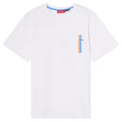 Moška majica CCM Stripe SS Tee White M