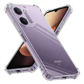 TPU gel ovitek Techsuit Shockproof za Xiaomi Redmi 17C 5G - clear