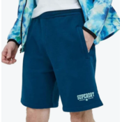 Superdry CODE CORE SPORT SHORT, moške hlače, modra M7110383A