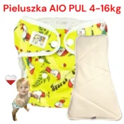 shumee Plenice za večkratno uporabo AIO PUL KRASNALE NappiMe