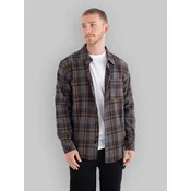 Hurley Axe Flannel Shirt grey