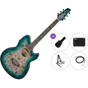 Ibanez TCY10PA-CBS Premium SET Cosmic Blue Starburst Elektroakustična jumbo