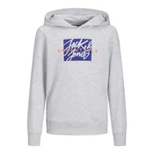 JACK & JONES JUNIOR Duks za decake 12269854, Beli