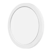 Megatron LED stropna svetilka Pano okrogla O 21,7 cm - Študija/pisarna - Sodobni - bela - Plastika