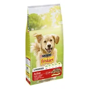 FRISKIES PURINA Suva hrana za pse, Active, Govedina, 15 kg