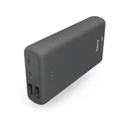 HAMA Hama Supreme 20HD powerbank (rezervni akumulatorji) 20000 mAh  LiPo USB-A\, USB-C® temno siva, (20432644)