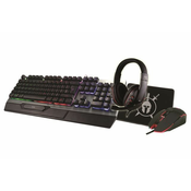 MICROSOFT MS SET ELITE C500 4u1/ tastatura/ miš/ slušalice/ podloga