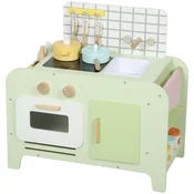 Homestar Igralni Kuhinjski Set 60x316x58 cm Zelen