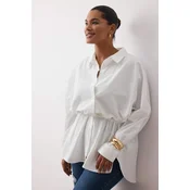 Trendyol Curve Bluza svetlo bež