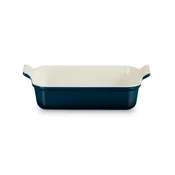 Posoda za pečico HERITAGE 26 cm, 2,4 l, NUIT, kamnita posoda, Le Creuset