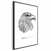 Plakat - Eagle of Freedom 60x90 Crni okvir