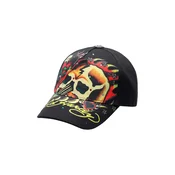 Ed Hardy Kapa Skull cijansko modra/svetlo rumena/jastog/črna